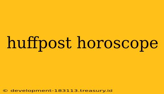 huffpost horoscope